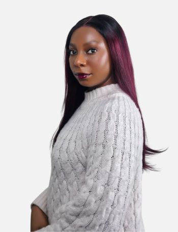 Golden Sleek Bone Straight Wig