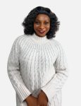 Velour Curly Headband Wig